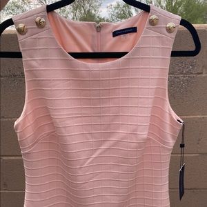 Tommy Hilfiger Textured Blush Sheath Dress
